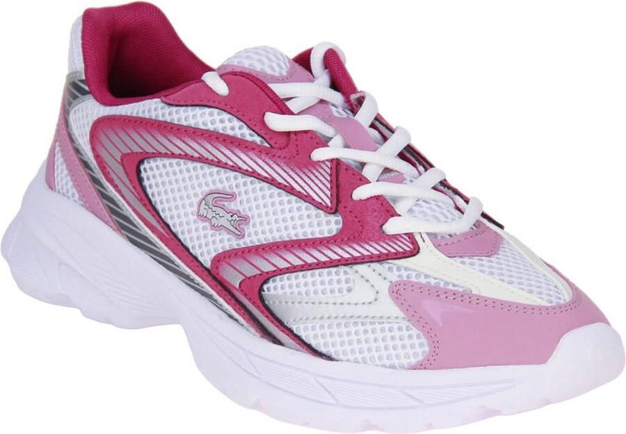 Lacoste L003 Neo Shot Junior White Dark Purple