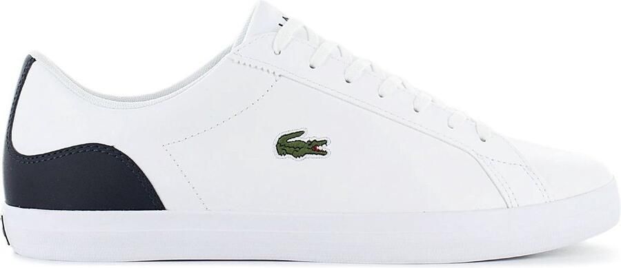 Lacoste Lerond BL21 Heren Leer Sneakers Sport Casual Schoenen Zwart 7 41CMA0017312 - Foto 5