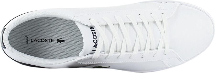 Lacoste Lerond BL21 Heren Leer Sneakers Sport Casual Schoenen Zwart 7 41CMA0017312 - Foto 9