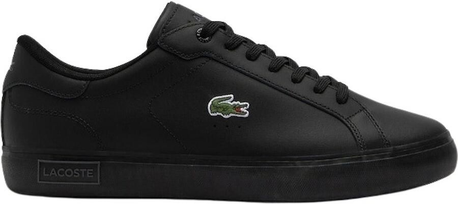 Lacoste POWERCOURT 125 2 SMA BLK BLK Heren Sneakers zwart
