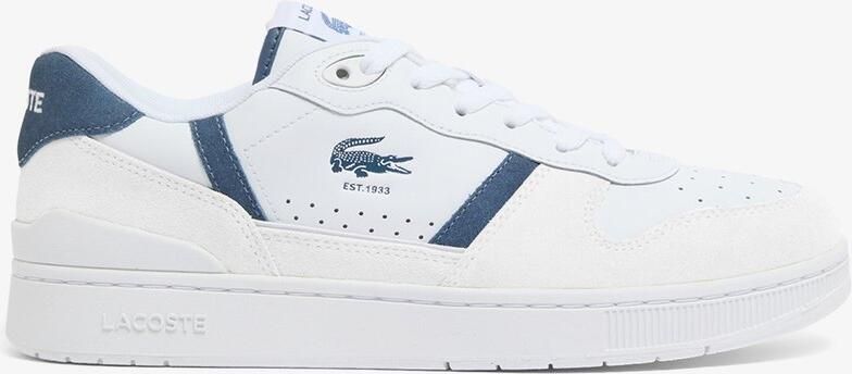 Lacoste T-CLIP SET 126 5 SMA WHT DK BLU Heren Sneakers wit-donkerblauw