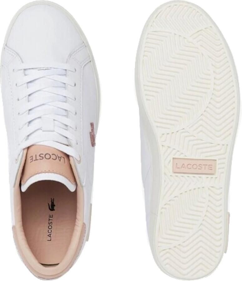 Lacoste Powercourt Dames Sneakers 744sfa00651y931 Kleur Wit - Foto 5