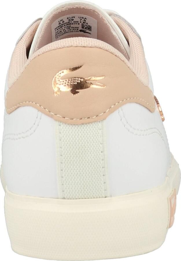 Lacoste Powercourt Dames Sneakers 744sfa00651y931 Kleur Wit - Foto 7