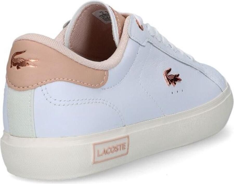 Lacoste Powercourt Dames Sneakers 744sfa00651y931 Kleur Wit - Foto 6