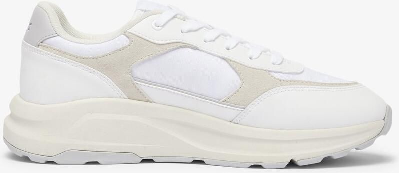 Lacoste RUN SET 225 1 QSP SMA WHT OFF WHT Heren Sneakers wit-off white