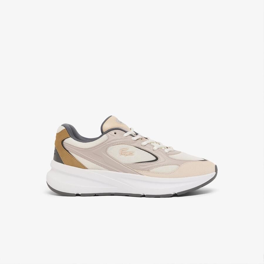 Lacoste RUN SET LUX 2261 SMA OFF WHT WHT Heren Sneakers off-white wit