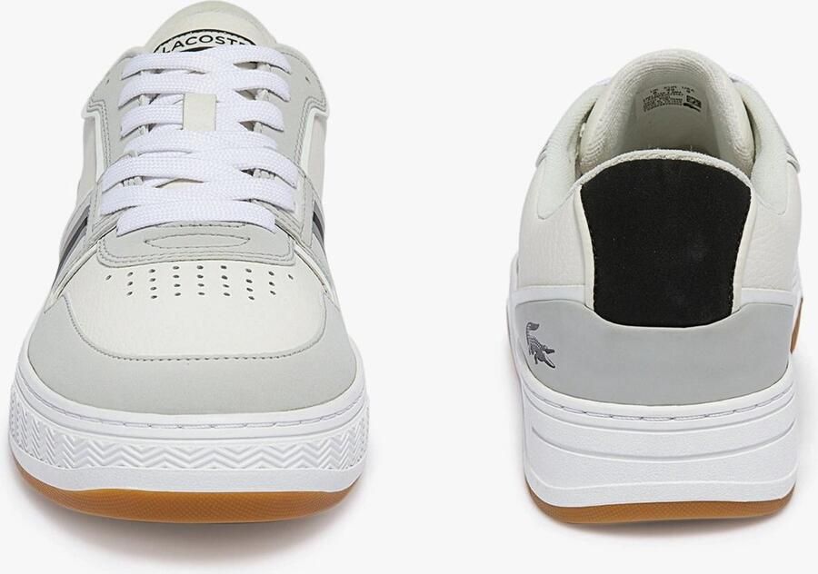 Lacoste L001 0722 2 Sma Wht Blk Schoenmaat 46 1 2 Sneakers 43SMA0075 - Foto 4
