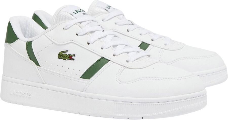 Lacoste T-clip Sneakers Leren Sneaker Wit