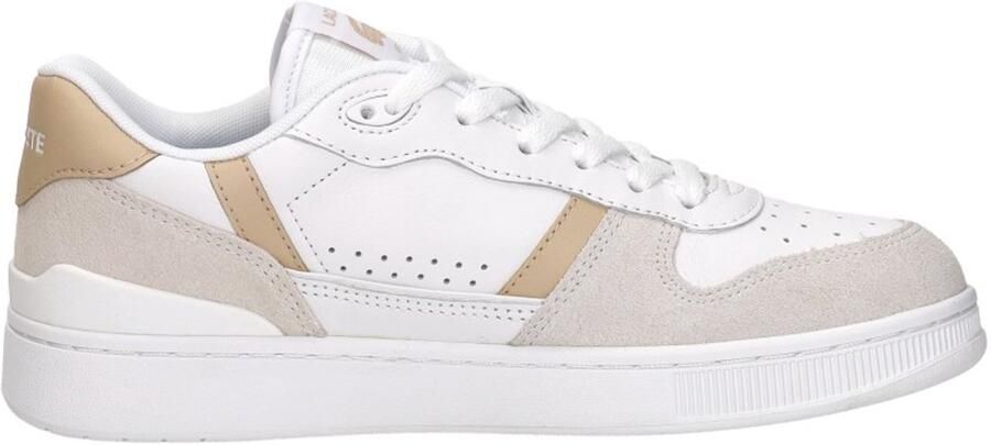 Lacoste T Clip Sneakers Laag Wit