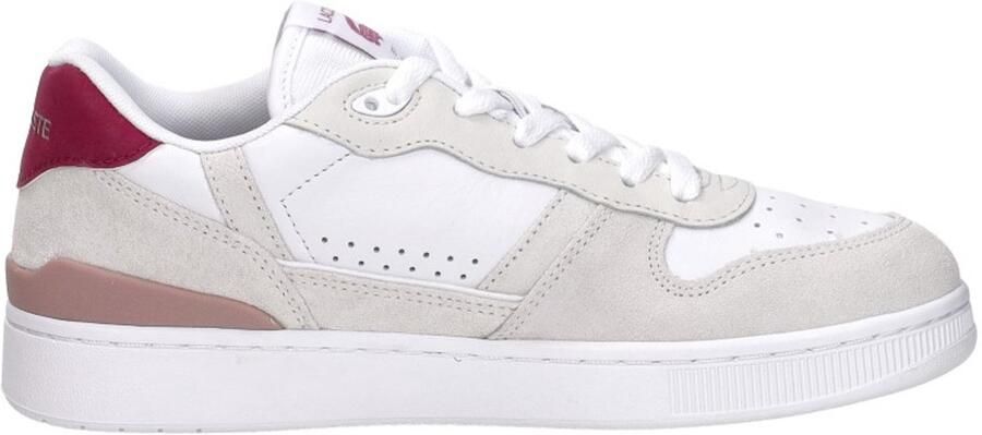 Lacoste T Clip Sneakers Laag Wit