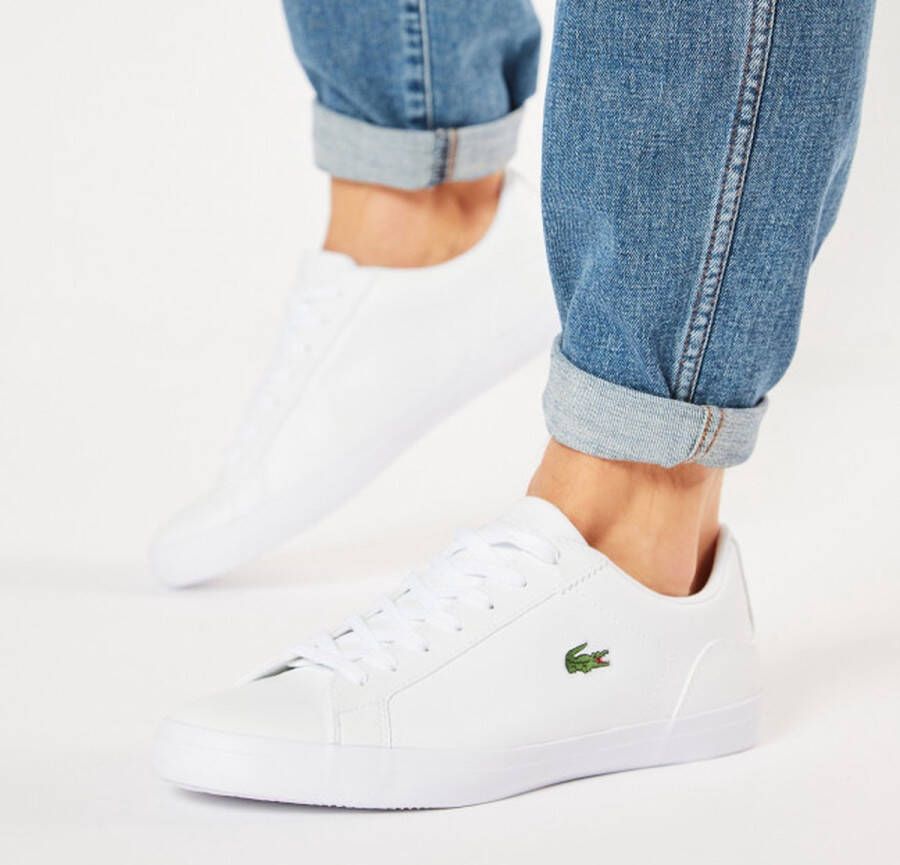 Lacoste Lerond Heren Schoenen White Leer Synthetisch Foot Locker