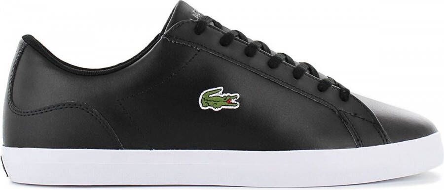 Lacoste Lerond BL21 Heren Leer Sneakers Sport Casual Schoenen Zwart 7 41CMA0017312