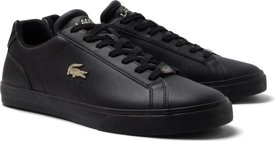 Lacoste Lerond Pro 123 Heren Sneakers Schoenen Leer Zwart A005202H