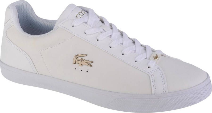 Lacoste Lerond Pro 123 Heren Sneakers Schoenen Leer Wit A005221G