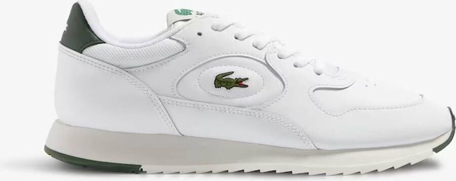 Lacoste Linetrack 2231 Sma Heren Sneakers Wit Groen