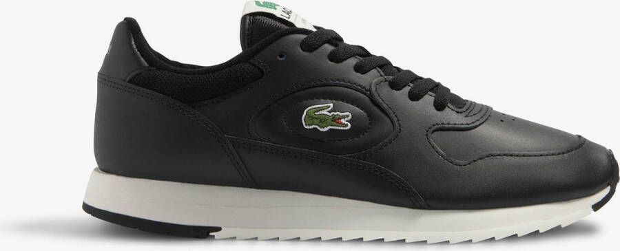 Lacoste Linetrack 2231 Sma Heren Sneakers Zwart Gebroken Wit