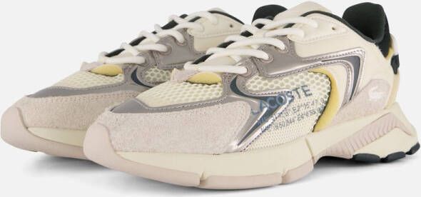 Lacoste L003 Neo Sneakers wit Textiel