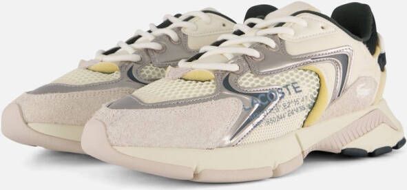 Lacoste L003 Neo Sneakers wit Textiel