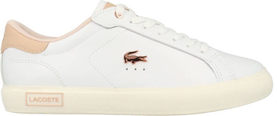 Lacoste Powercourt Dames Sneakers 744sfa00651y931 Kleur Wit