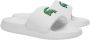 Lacoste Heren Slipper Wit CMA0021 082 SERVE SLIDE - Thumbnail 3