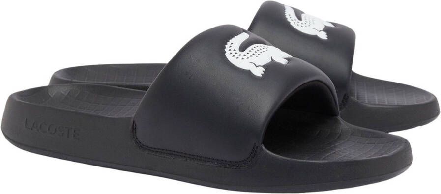 Lacoste Serve 1.0 Heren Slippers en Sandalen Zwart Maat: 39.5 Plastic Foot Locker
