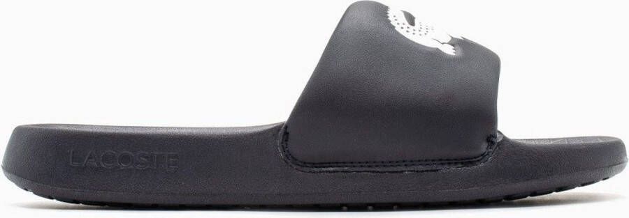 Lacoste Serve Slide 1.0 Heren Slippers Donkerblauw Wit