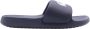 Lacoste Serve Slide 1.0 Heren Slippers Donkerblauw Wit - Thumbnail 3