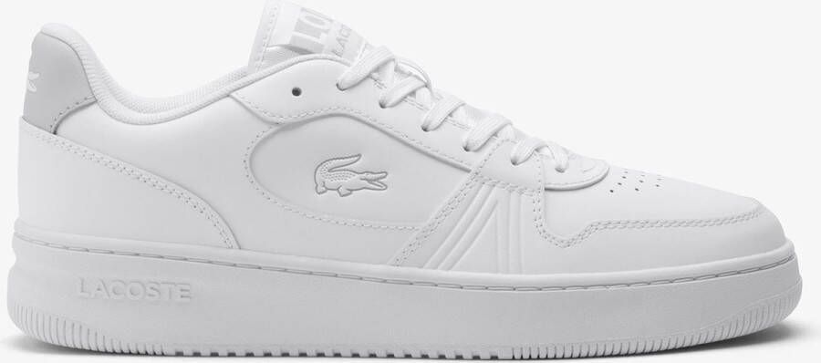 Lacoste L001 Heren Schoenen Wit Maat: 40.5 Mesh Synthetisch Foot Locker
