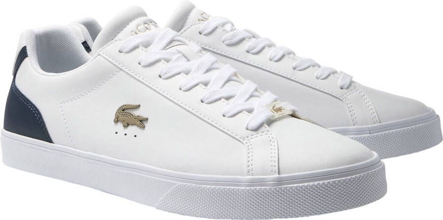 Lacoste Lerond Pro 123 Heren Sneakers Schoenen Leer Wit A0052042