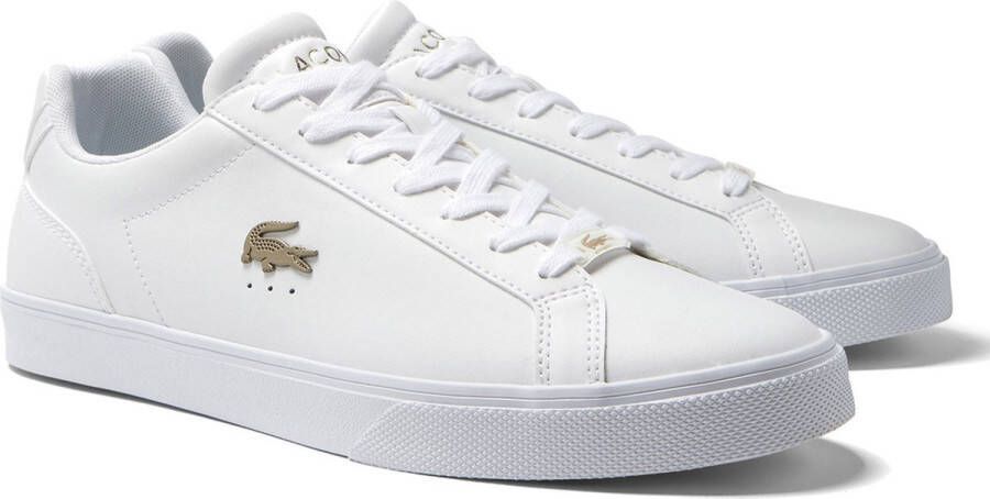 Lacoste Lerond Pro 123 Heren Sneakers Schoenen Leer Wit A005221G