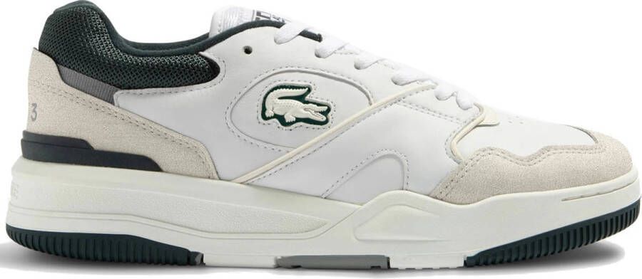 Lacoste Lineshot Basketball Schoenen white dark green maat: 44 beschikbare maaten:44 45 46 - Foto 4