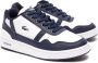 Lacoste T-clip J Lage sneakers Leren Sneaker Jongens Wit - Thumbnail 5