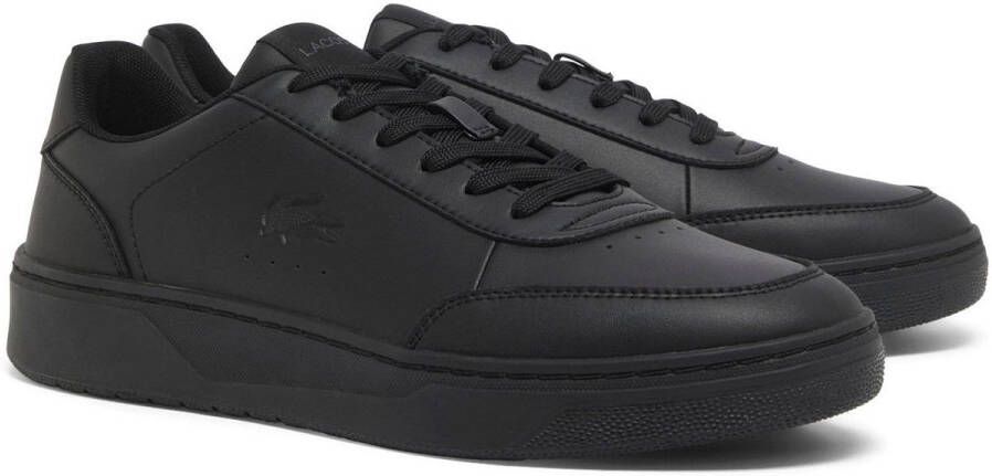 Lacoste Lage sneakers met geweven label opzij
