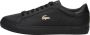Lacoste Powercourt QSP Sneakers Laag zwart - Thumbnail 1