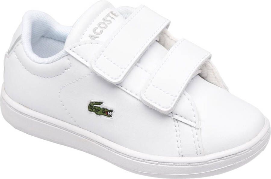 Lacoste Carnaby Velcro Baby Schoenen White Synthetisch - Schoenen.nl