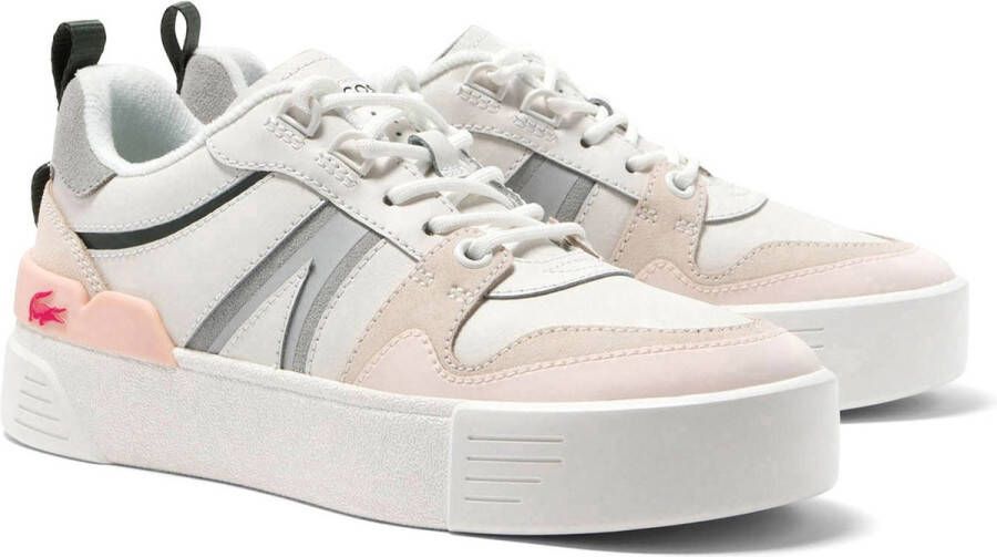 Lacoste L002 223 4 Cfa Fashion sneakers Schoenen white light grey maat: 37.5 beschikbare maaten:37.5 38 39.5 40.5 41