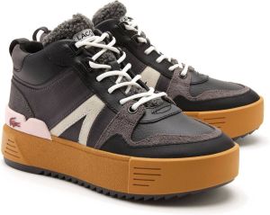 Lacoste High top sneakers met labeldetails