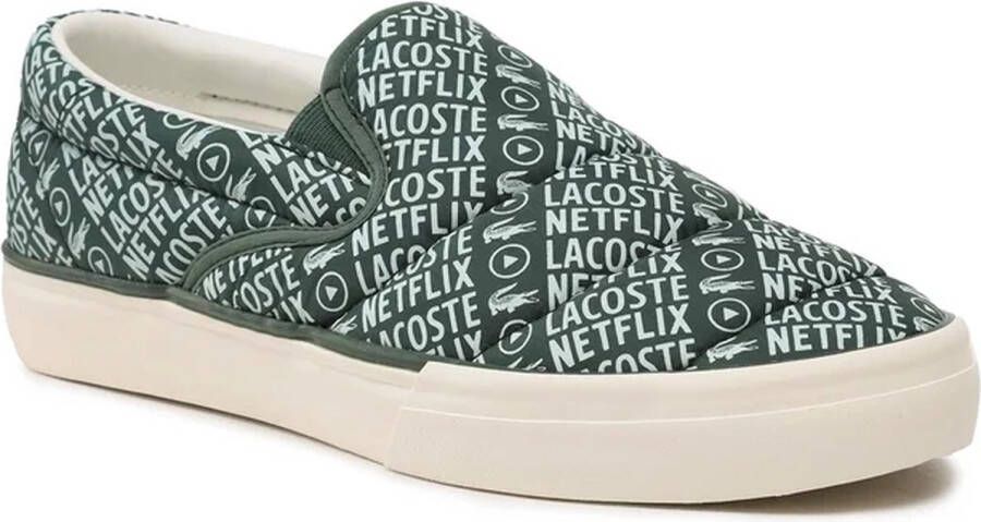 Lacoste Stoffen sneakers x Netflix Erkek Jump Serve