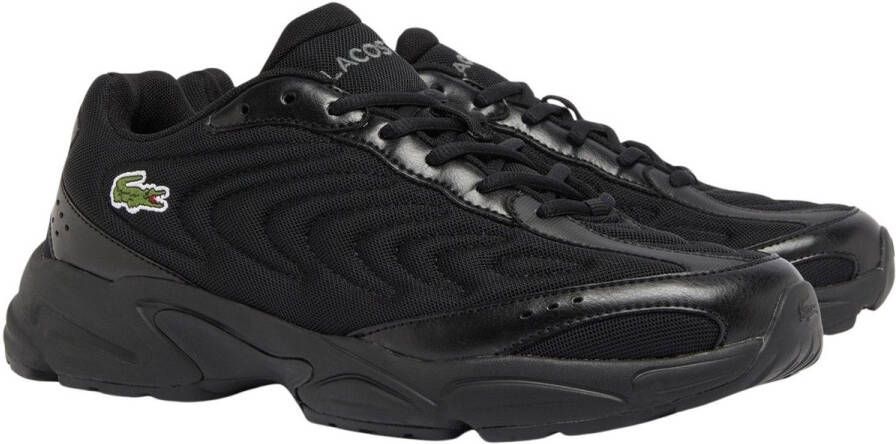 Lacoste Storm 2k Lite Heren Schoenen Zwart Maat: 44.5 Mesh Synthetisch Foot Locker