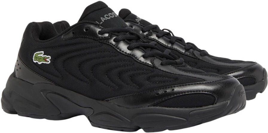 Lacoste Storm 2k Lite Heren Schoenen Zwart Maat: 44.5 Mesh Synthetisch Foot Locker