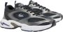 Lacoste STORM 96 2K 224 2 SFA Dames Sneakers Donkergrijs Donkerblauw - Thumbnail 4