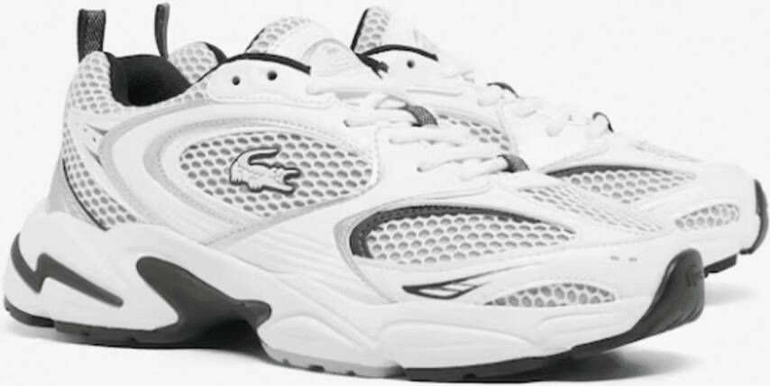 Lacoste STORM Dames Sneakers Wit Zwart