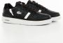 Lacoste T-Clip Leather Heren Sneakers Schoenen Leer Zwart 747SMA0068312 - Thumbnail 1