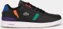 Lacoste T-Clip 222 2 SMA BLK ORG - Thumbnail 1