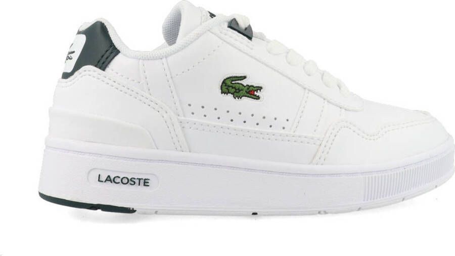 Lacoste T-clip 0121 1 Cuj (gs) Basketball Schoenen white dark green maat: 37 beschikbare maaten:35 36 37 38 39 - Foto 4