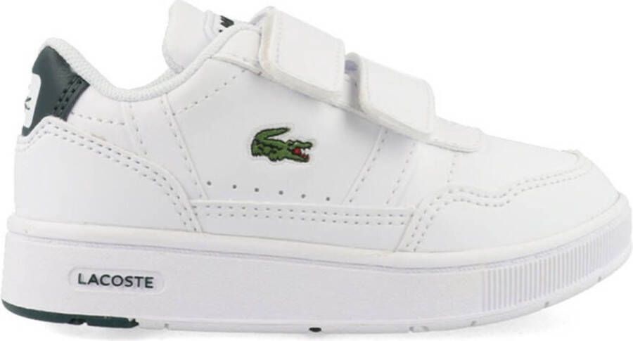 Lacoste T-clip K Lage sneakers Leren Sneaker Wit - Foto 3