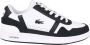 Lacoste T-Clip Leather Heren Sneakers Schoenen Leer Wit-Zwart 747SMA0073147 - Thumbnail 2