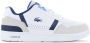 Lacoste T-Clip Heren Sneakers Schoenen Wit-Blauw 747SMA0071080 - Thumbnail 4