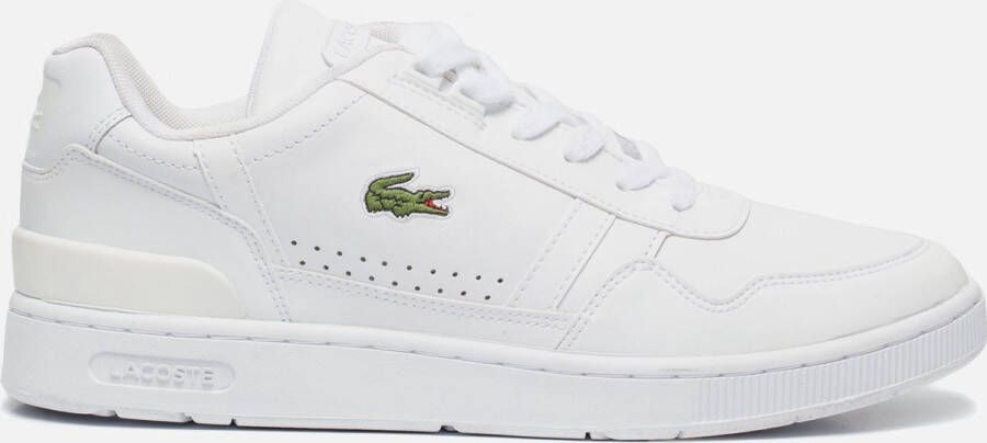 Lacoste T-clip 0121 1 Cuj (gs) Basketball Schoenen white dark green maat: 37 beschikbare maaten:35 36 37 38 39 - Foto 14