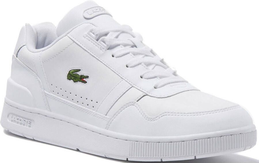 Lacoste T-clip 0121 1 Cuj (gs) Basketball Schoenen white dark green maat: 37 beschikbare maaten:35 36 37 38 39 - Foto 3